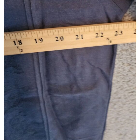 The Havanera Co Blue Embroidered Short Sleeve Button Up Shirt Size L Linen Blend - Picture 8 of 12